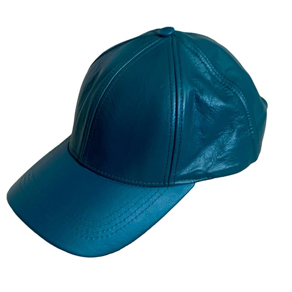 Genuine Leather Unisex Retro Cap - Picture 2 of 7